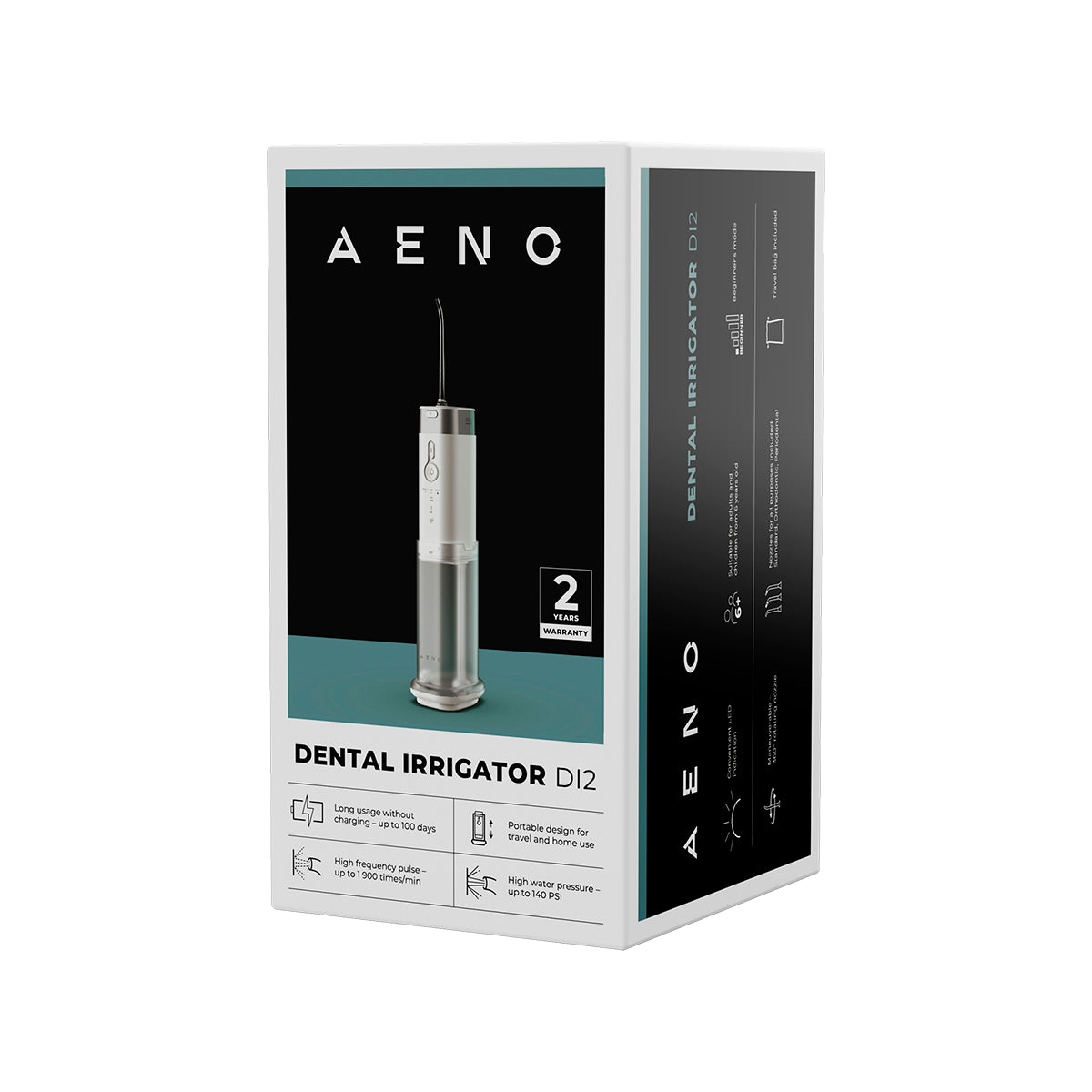 AENO Irrigator 3.7V, 8W, 2500mAh, 200ML urządzenie do irygacji (10)