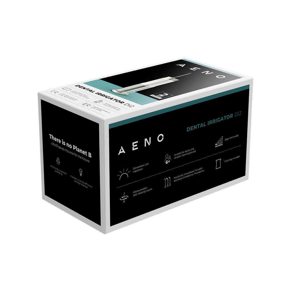 AENO Irrigator 3.7V, 8W, 2500mAh, 200ML urządzenie do irygacji (12)