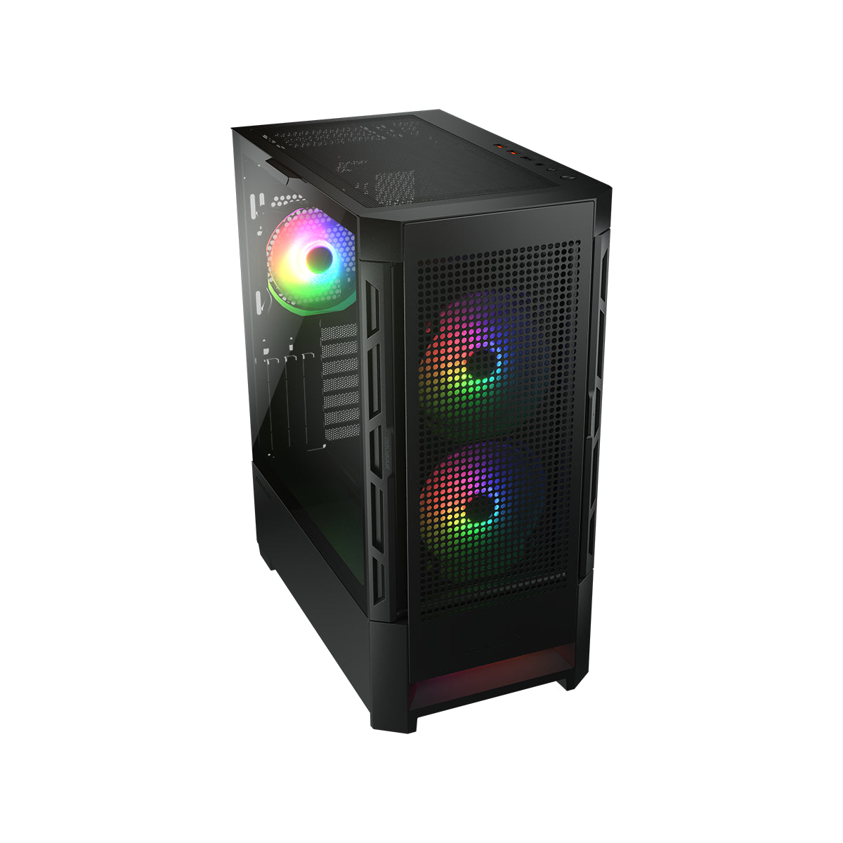 Obudowa COUGAR Airface RGB Midi Tower czarna, nowoczesny design (3)