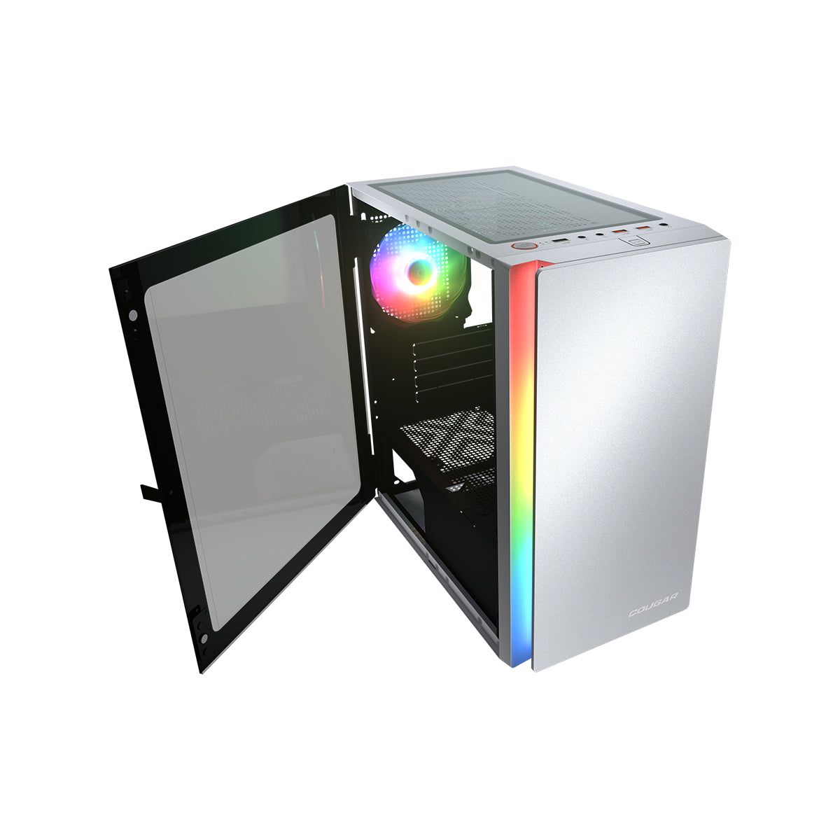 Obudowa COUGAR Purity RGB Mini Tower biała z ARGB (8)