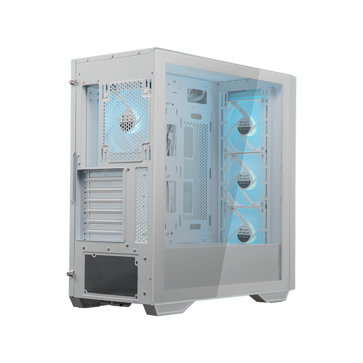 Obudowa COUGAR Uniface RGB White Midi Tower, stylowa i nowoczesna (7)