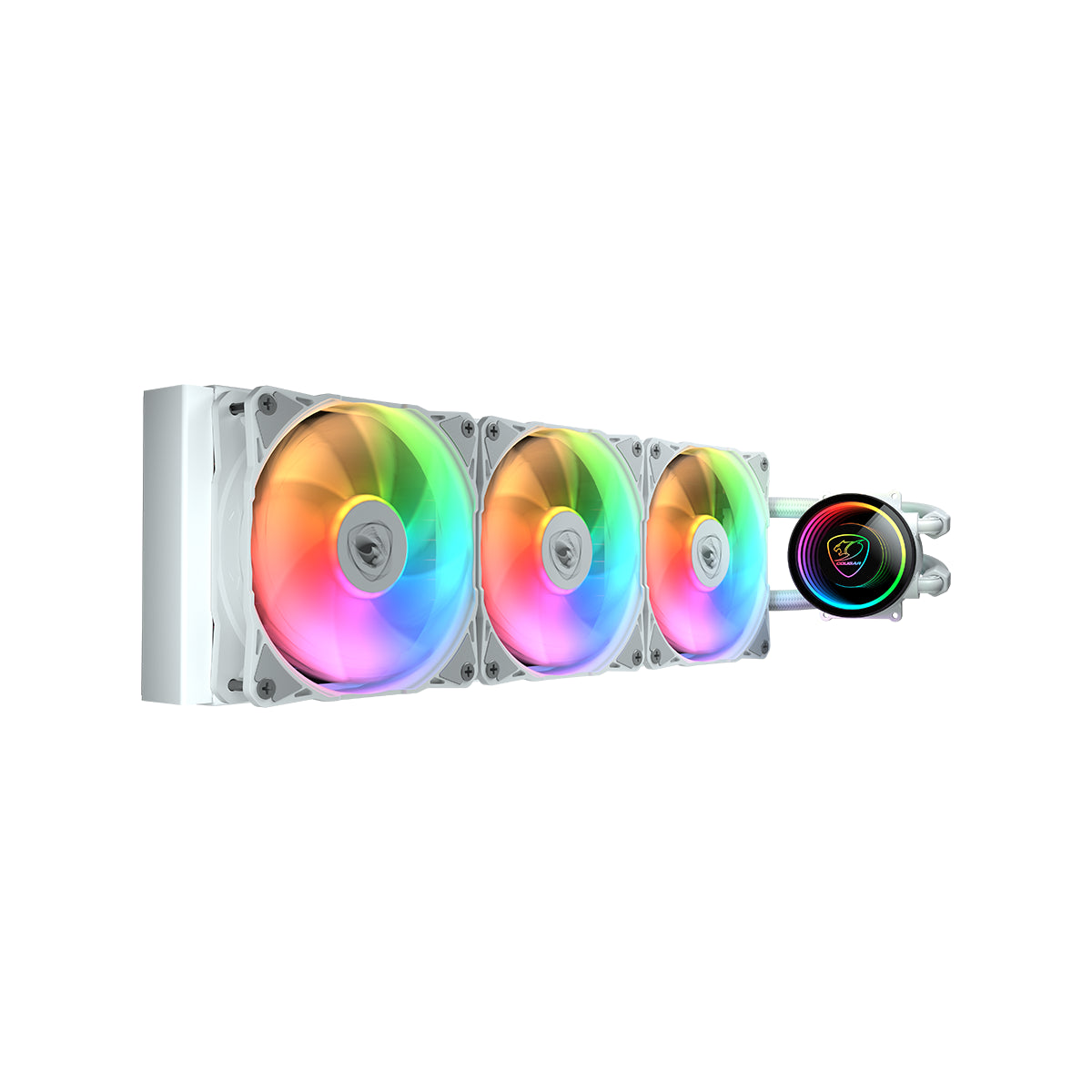 COUGAR POSEIDON ELITE ARGB 360 White AiO Liquid Cooling (2)