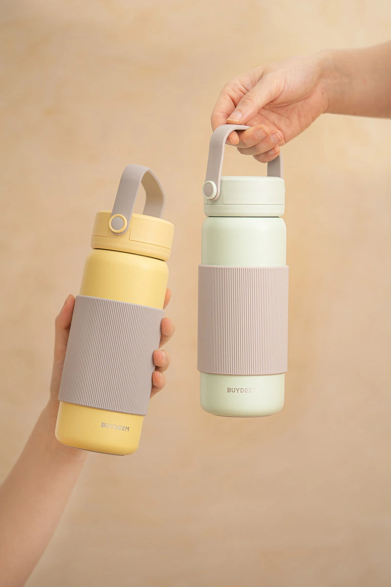 Termos z zaparzaczem Buydeem CD1011 400 ml Mellow Yellow