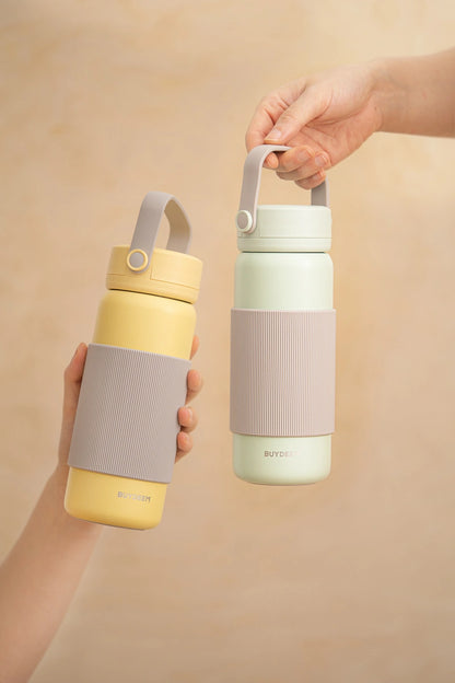 Termos z zaparzaczem Buydeem CD1011 400 ml Mellow Yellow