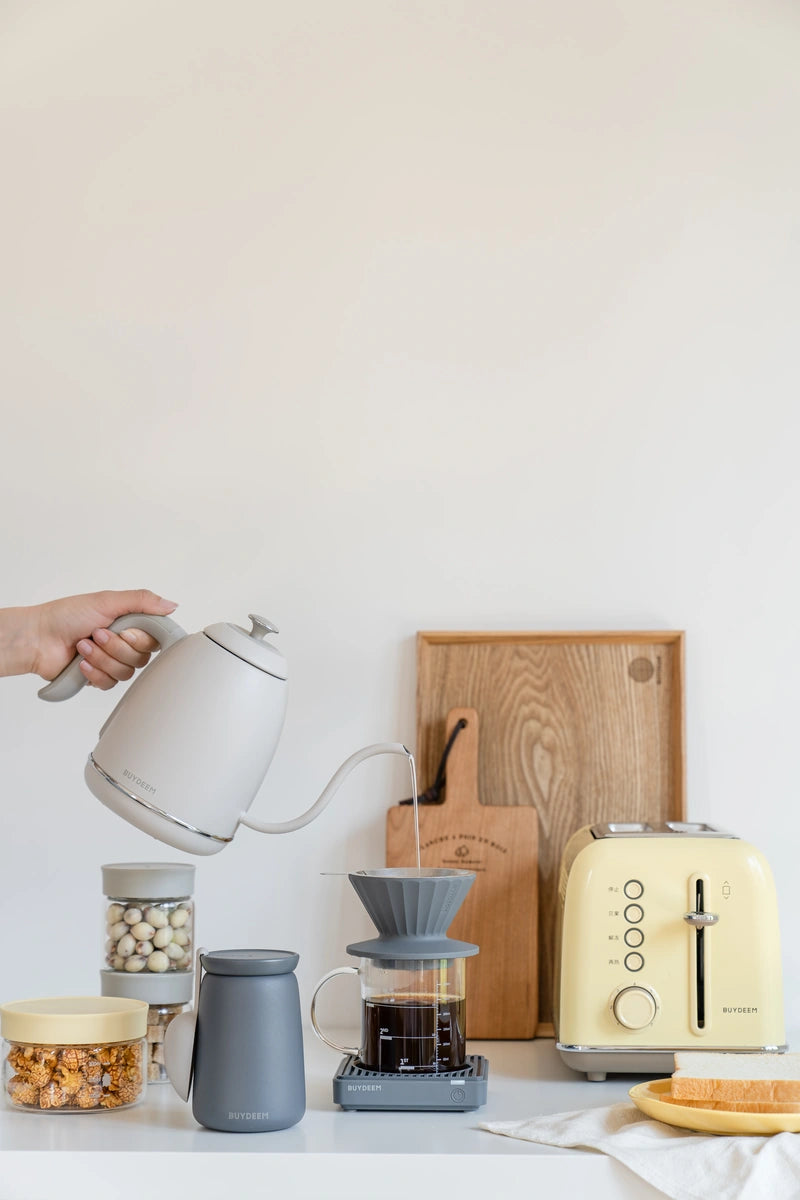 Czajnik Buydeem K821 Gooseneck Oat White