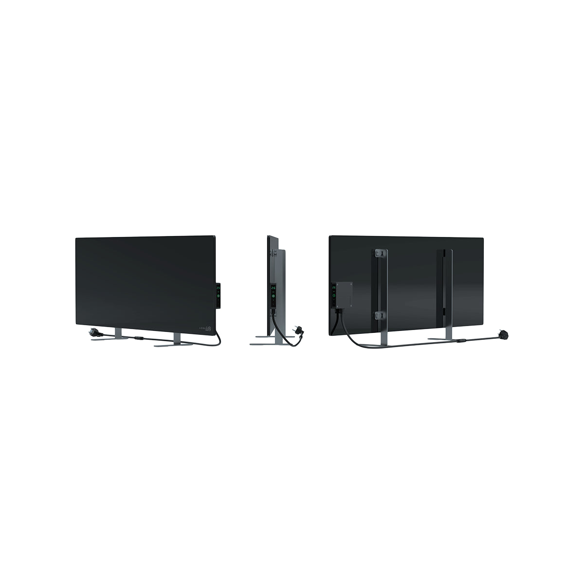AENO Premium Eco Smart 700W grzejnik elektryczny czarny szkło (4)