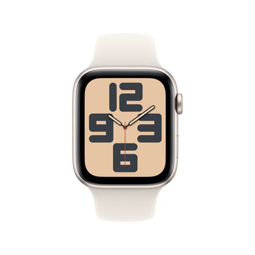 Apple Watch SE 2024, 40mm, Starlight Aluminium, GPS.