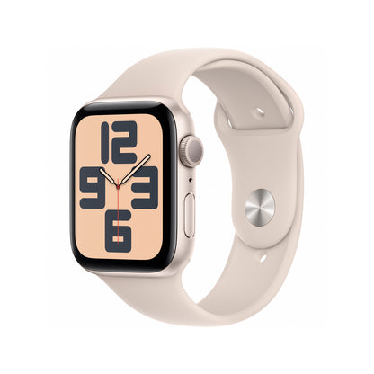 Apple Watch SE GPS 44mm Starlight Aluminium with Sport Band