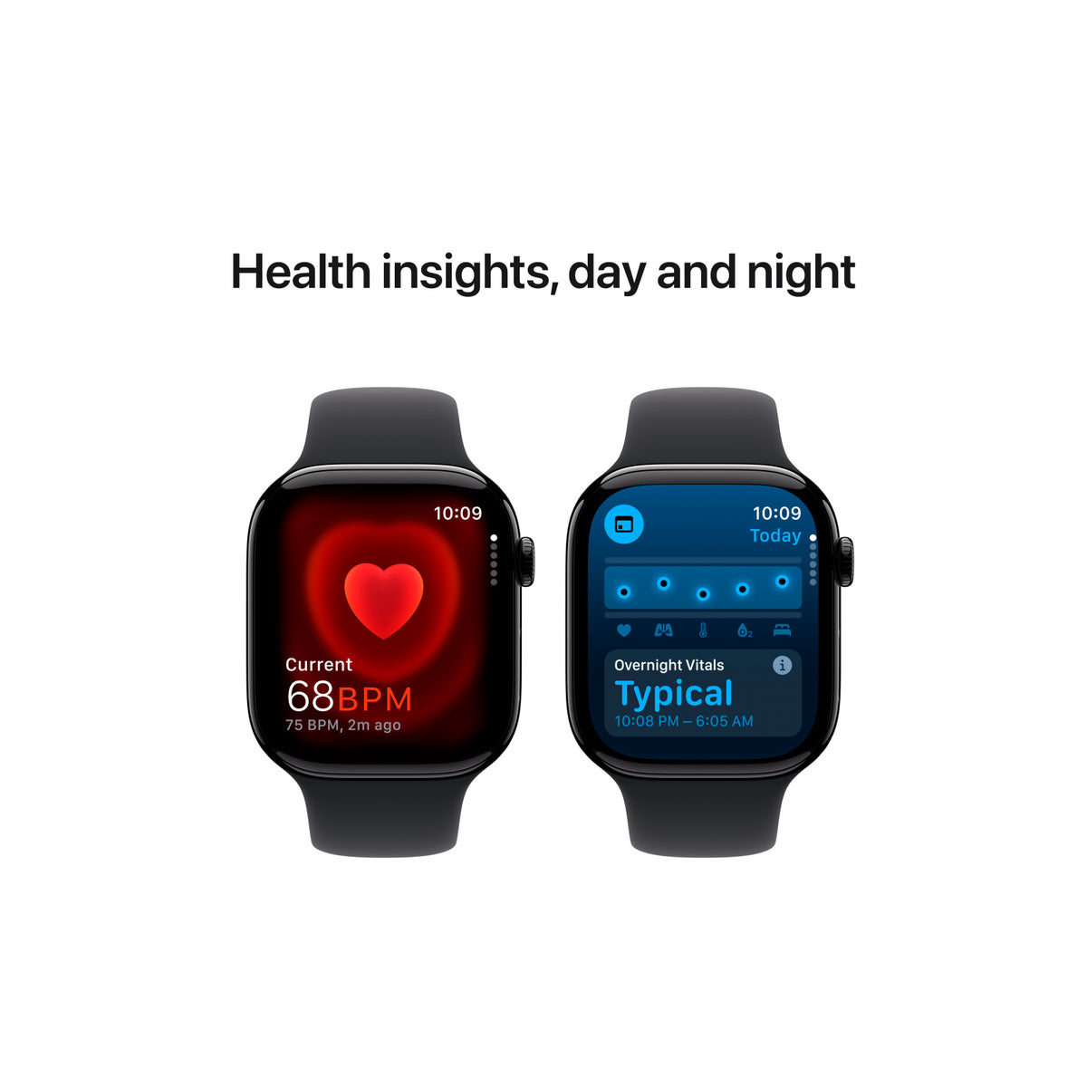 Apple Watch Series 10 GPS 42mm Jet Black Aluminium