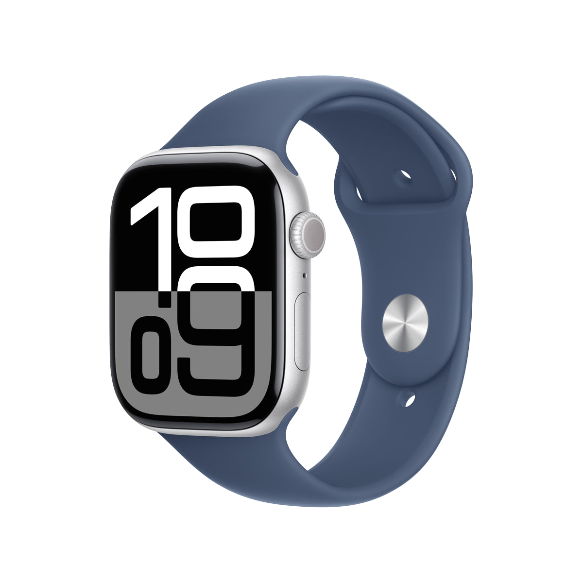 Apple Watch Series 10 GPS 42mm Silver with Denim Band