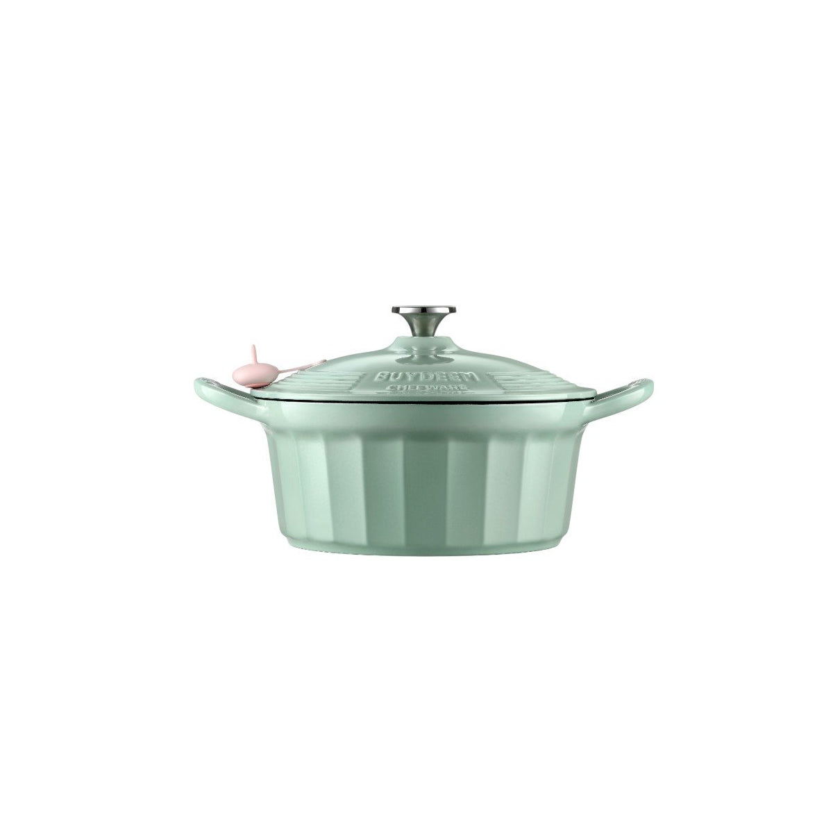 Emaliowane naczynie żeliwne BUYDEEM 39L Cozy Greenish