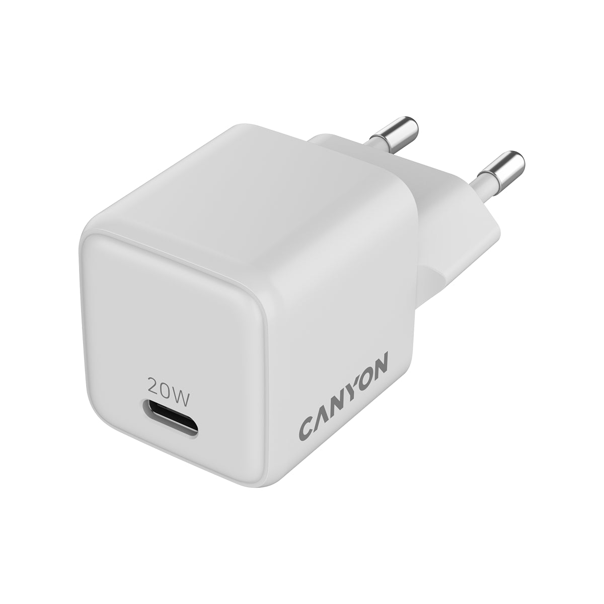 CANYON Ładowarka CU20C GaN 20W 1xPD EU Biała 4