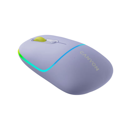 CANYON MW-22 2w1 RGB fioletowa mysz bezprzewodowa (2)