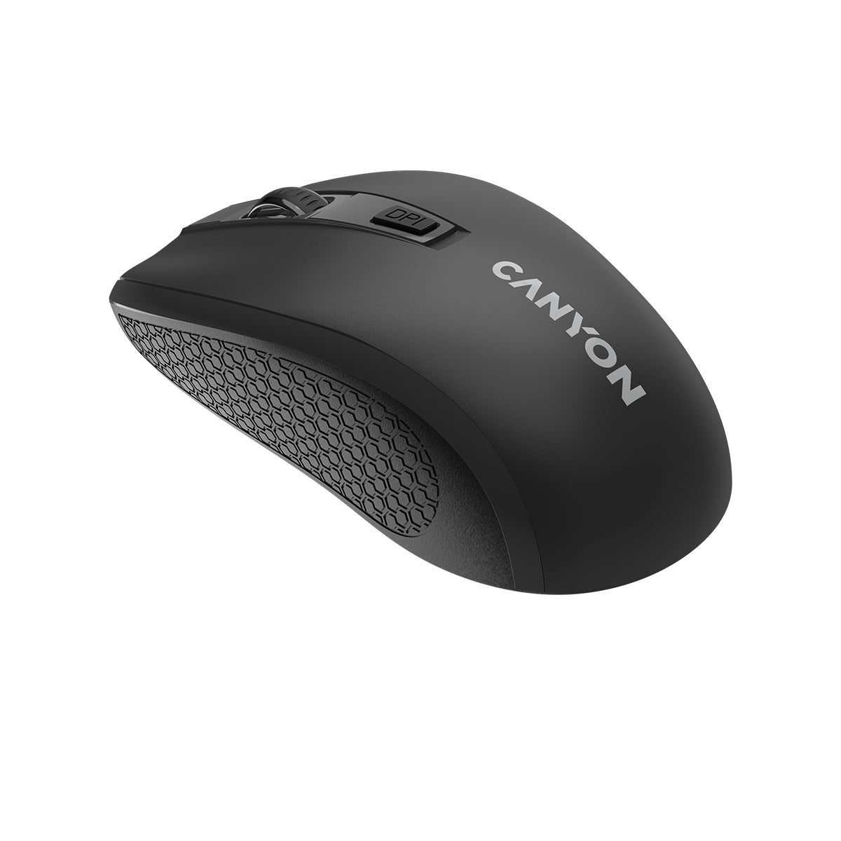 CANYON MW-7 Czarna mysz bezprzewodowa professional design (5)