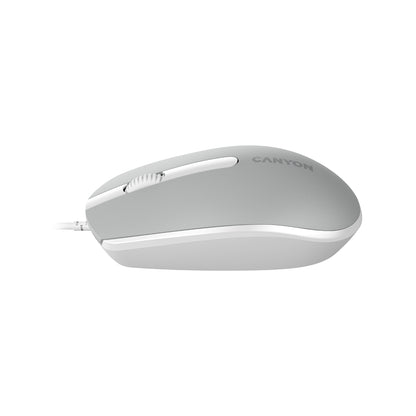Mysz przewodowa CANYON M-10 w kolorze ciemnoszarym (5)
