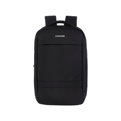 Czarny plecak miejski na laptopa 15,6 cala