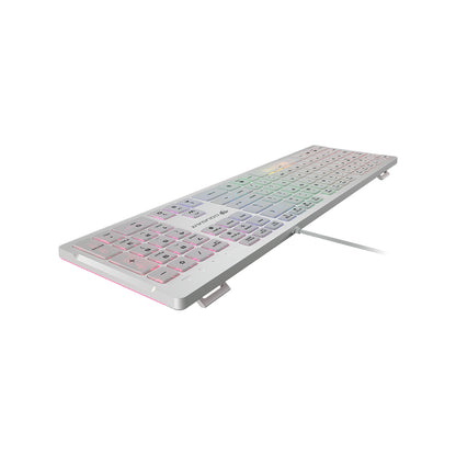Klawiatura gamingowa COUGAR Vantar S RGB USB biała (3)