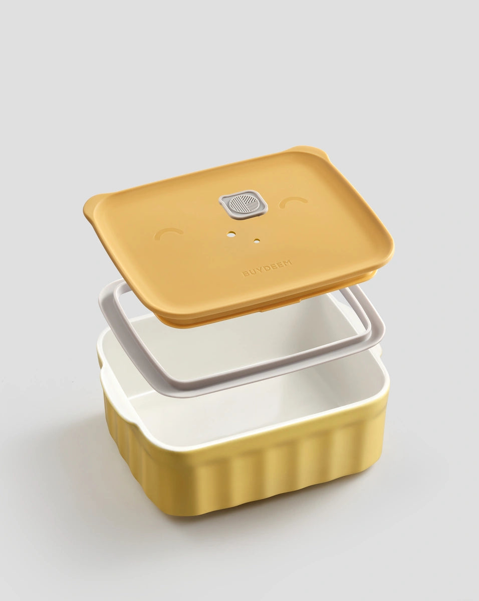 Ceramiczny pojemnik na żywność Buydeem CT1006 810 ml Mellow Yellow