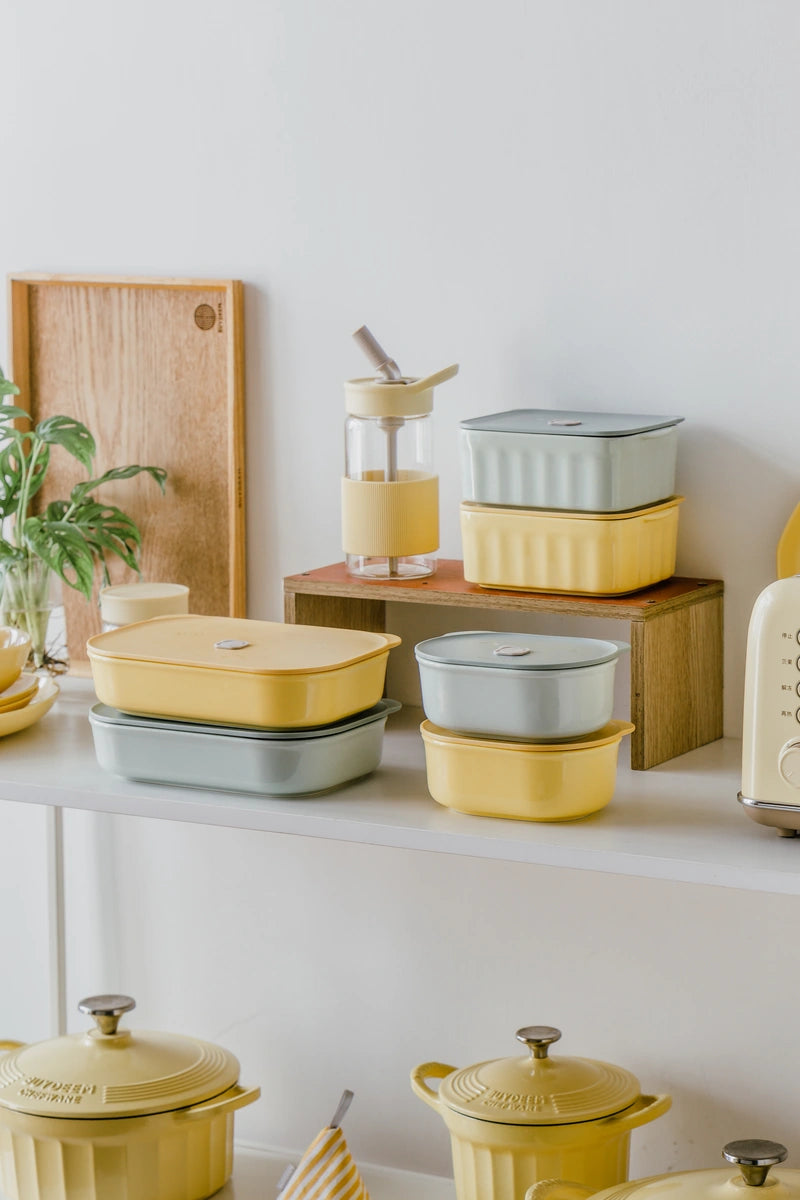 Ceramiczny pojemnik na żywność Buydeem CT1006 810 ml Cozy Greenish