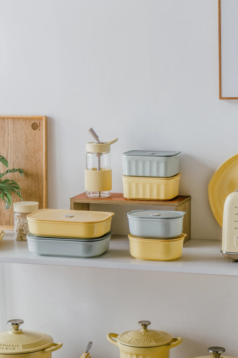 Ceramiczny pojemnik na żywność Buydeem CT1006 810 ml Mellow Yellow