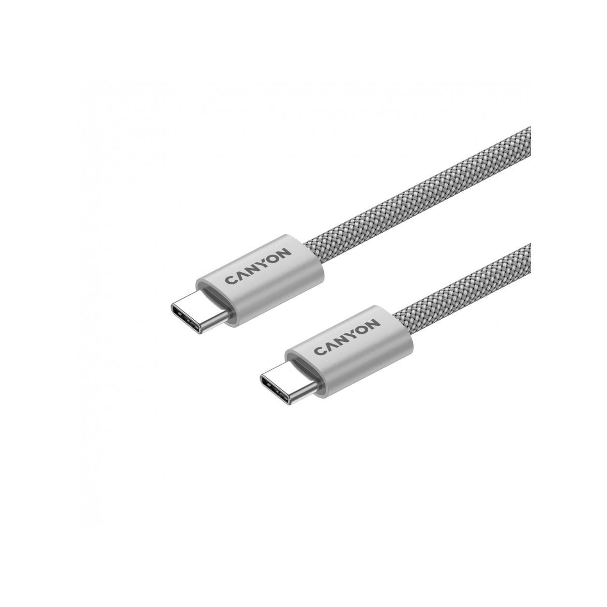 Kabel OnWire 60MG C-C 60W CANYON w kolorze szarym 3
