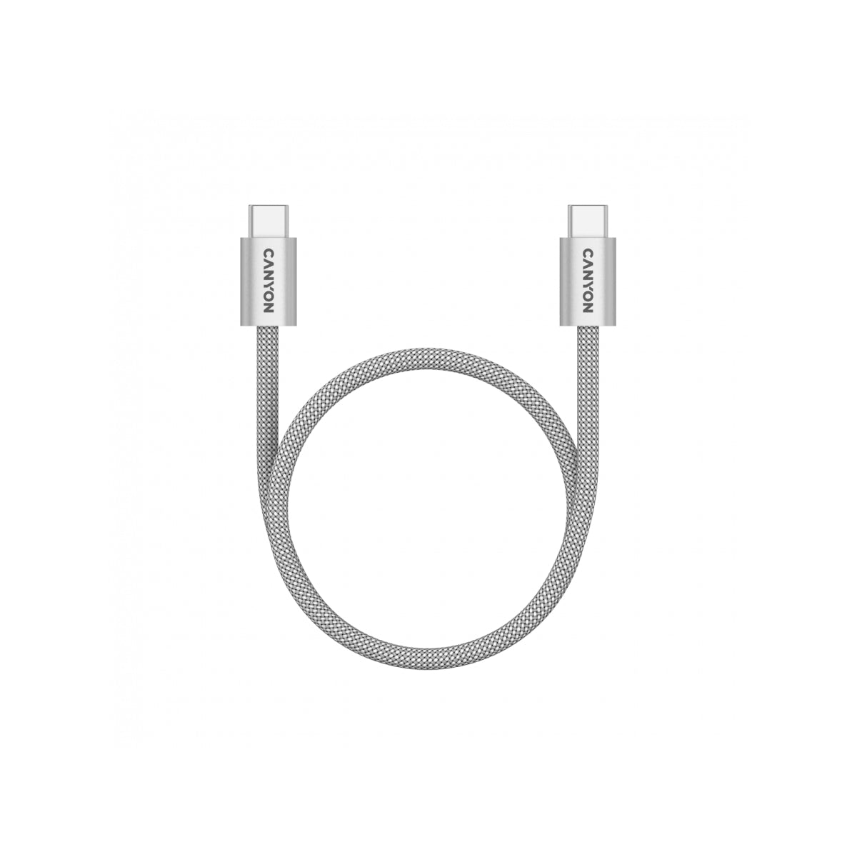 Kabel OnWire 60MG C-C 60W CANYON w kolorze szarym 4