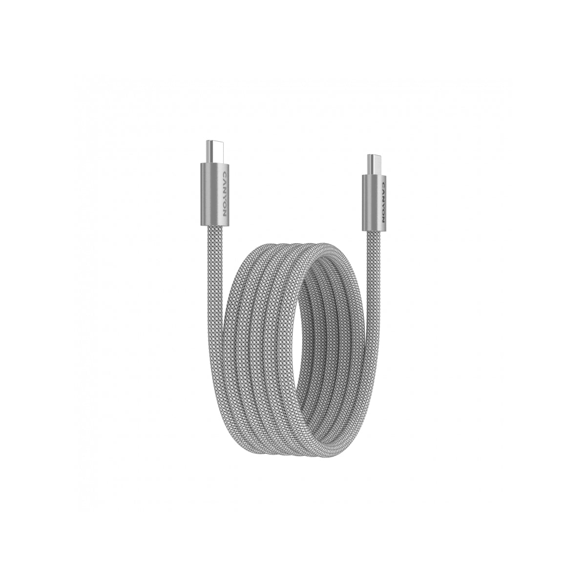Kabel OnWire 60MG C-C 60W CANYON w kolorze szarym 5