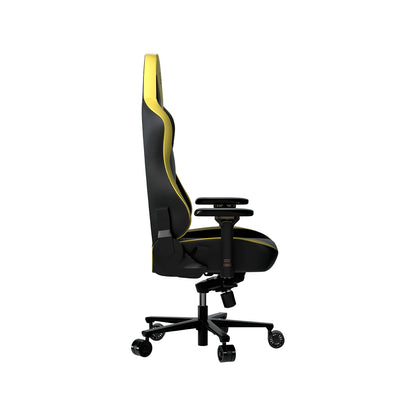 Fotel gamingowy LORGAR Base 311 czarno-żółty.