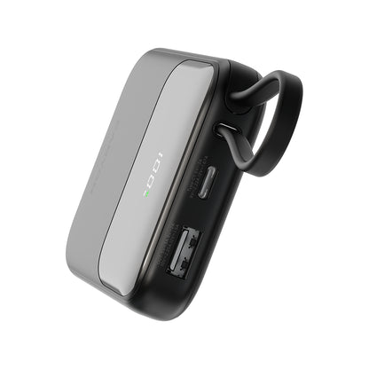 CANYON Powerbank OnPower 101 10000 mAh Czarny z kablem 6