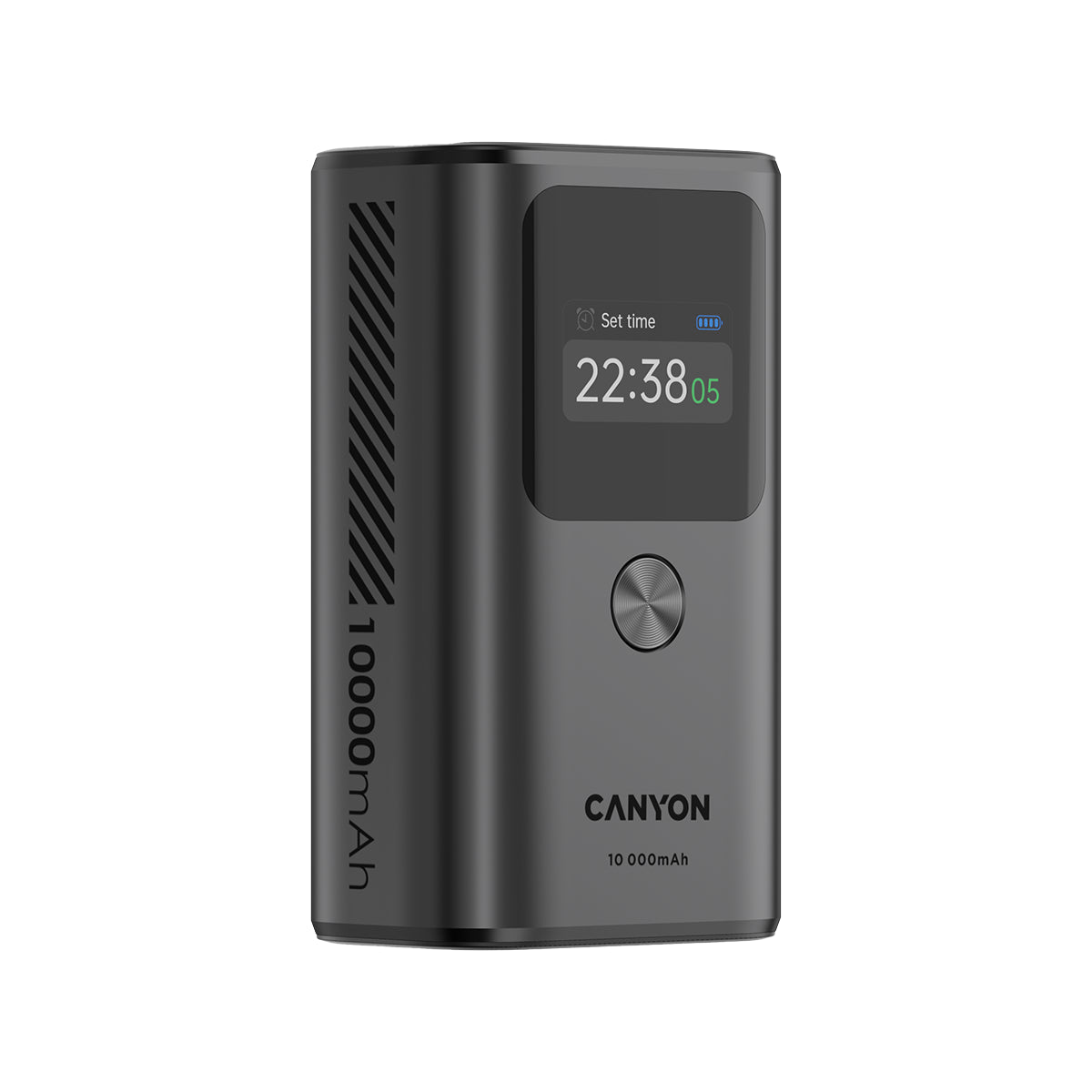 CANYON Powerbank OnPower 130 TFT 10000 mAh ciemnoszary 2