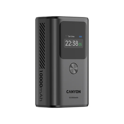 CANYON Powerbank OnPower 130 TFT 10000 mAh ciemnoszary 2