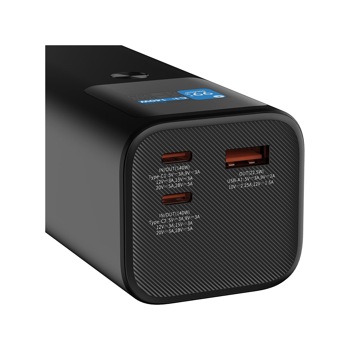 Powerbank CANYON PB-2010 27000 mAh szary z PD i QC 6