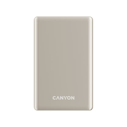 Powerbank CANYON OnPower 505 5000mAh PD20W Beżowy 1