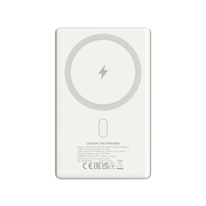 Powerbank CANYON OnPower 505 5000mAh PD20W Beżowy 3