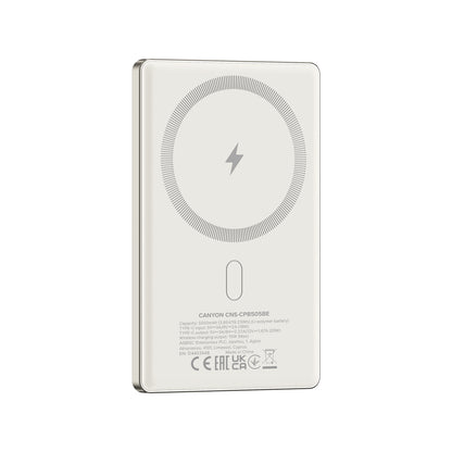 Powerbank CANYON OnPower 505 5000mAh PD20W Beżowy 4
