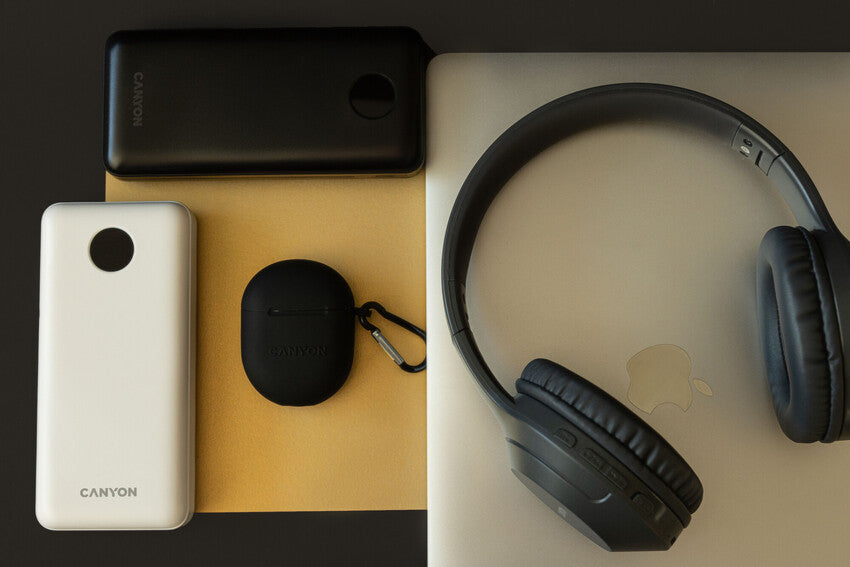 CANYON Powerbank PB-2002 LED 20000 mAh Biały 9
