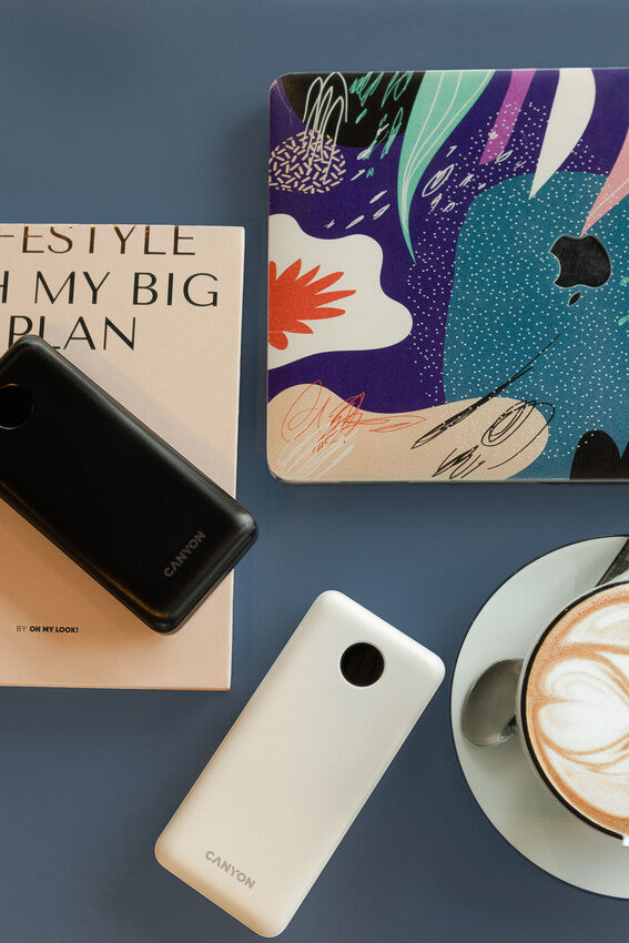 CANYON Powerbank PB-2002 LED 20000 mAh Czarny 5