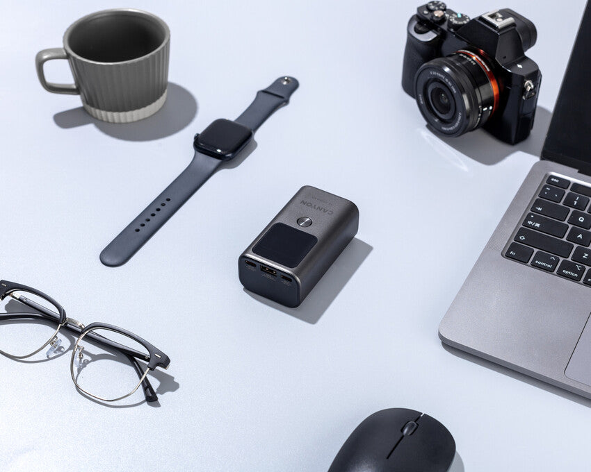 CANYON Powerbank OnPower 130 TFT 10000 mAh ciemnoszary 6