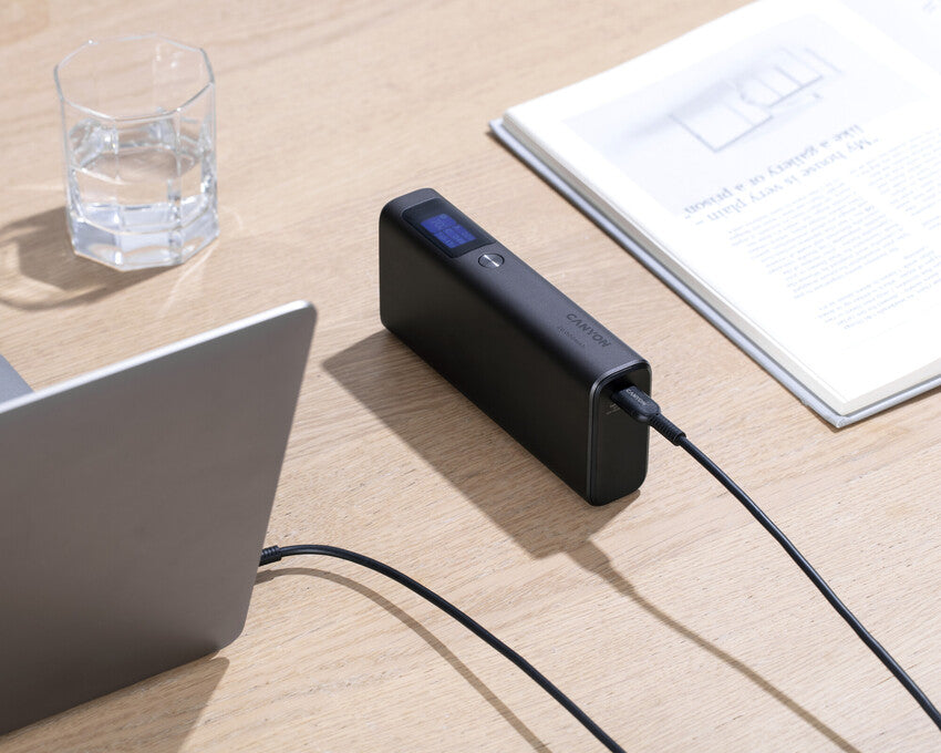CANYON Powerbank OnPower 230 TFT 20000 mAh PD130W Ciemnoszary 8