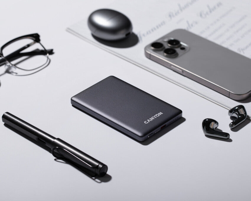 Powerbank CANYON OnPower 505 5000mAh PD20W Grafitowy 9