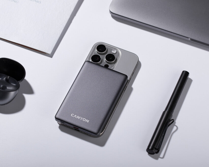 Powerbank CANYON OnPower 505 5000mAh PD20W Grafitowy 10