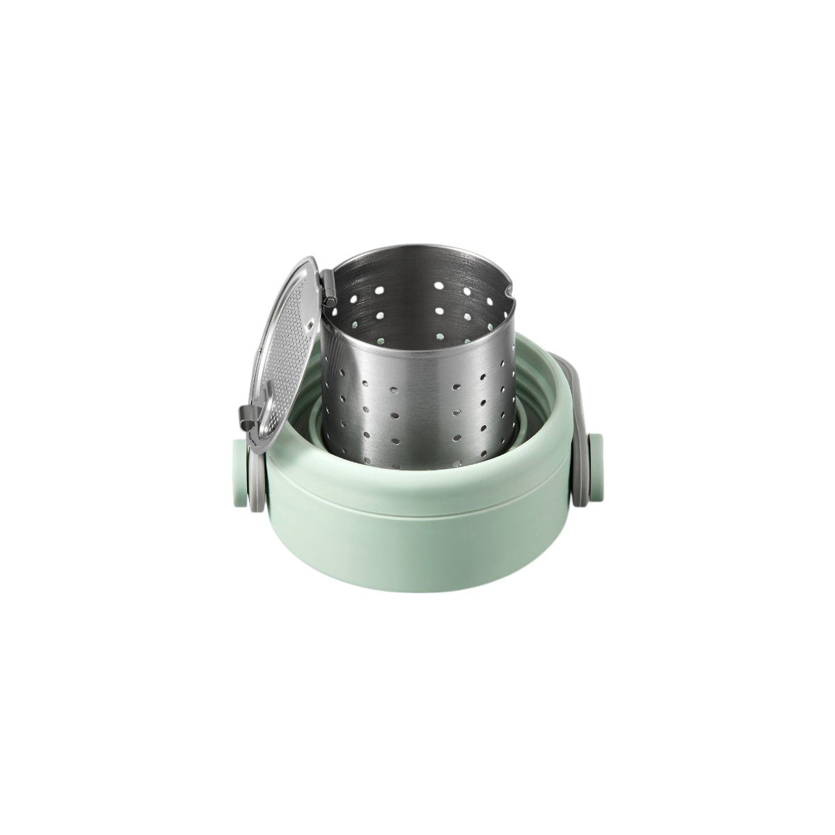 Termos BUYDEEM 400 ml z zaparzaczem Cozy Greenish 3