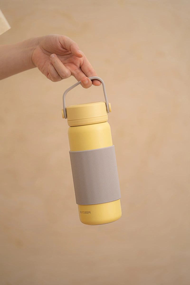 Termos z zaparzaczem Buydeem CD1011 400 ml Mellow Yellow