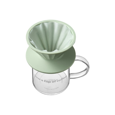 Przelewowy zestaw do parzenia BUYDEEM CD1024 w kolorze Cozy Greenish 2