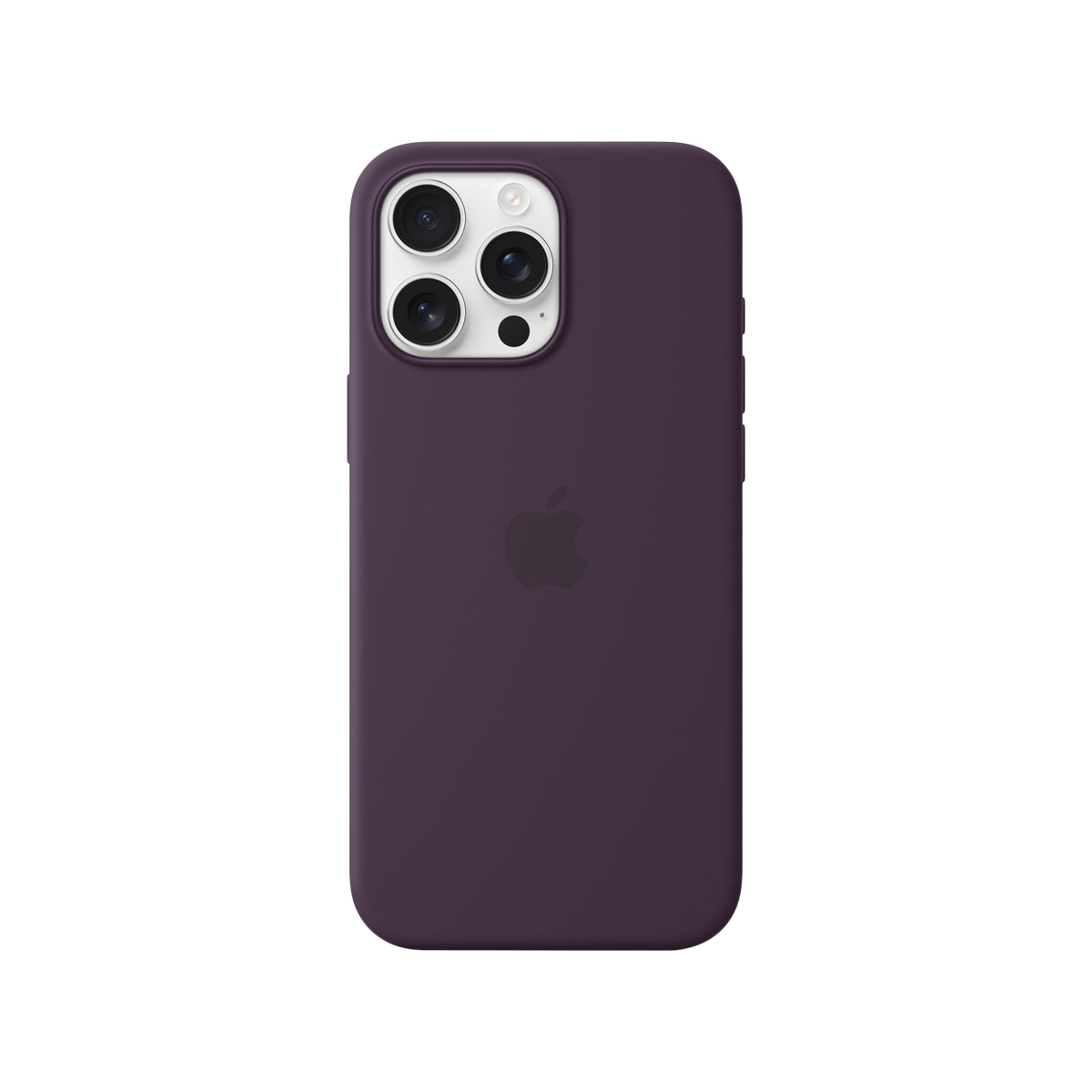 iPhone 16 Pro Max Silicone Case with MagSafe - Plum