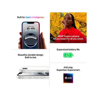 iPhone 16e 128GB Black Model A3409, nowoczesny smartfon (13)