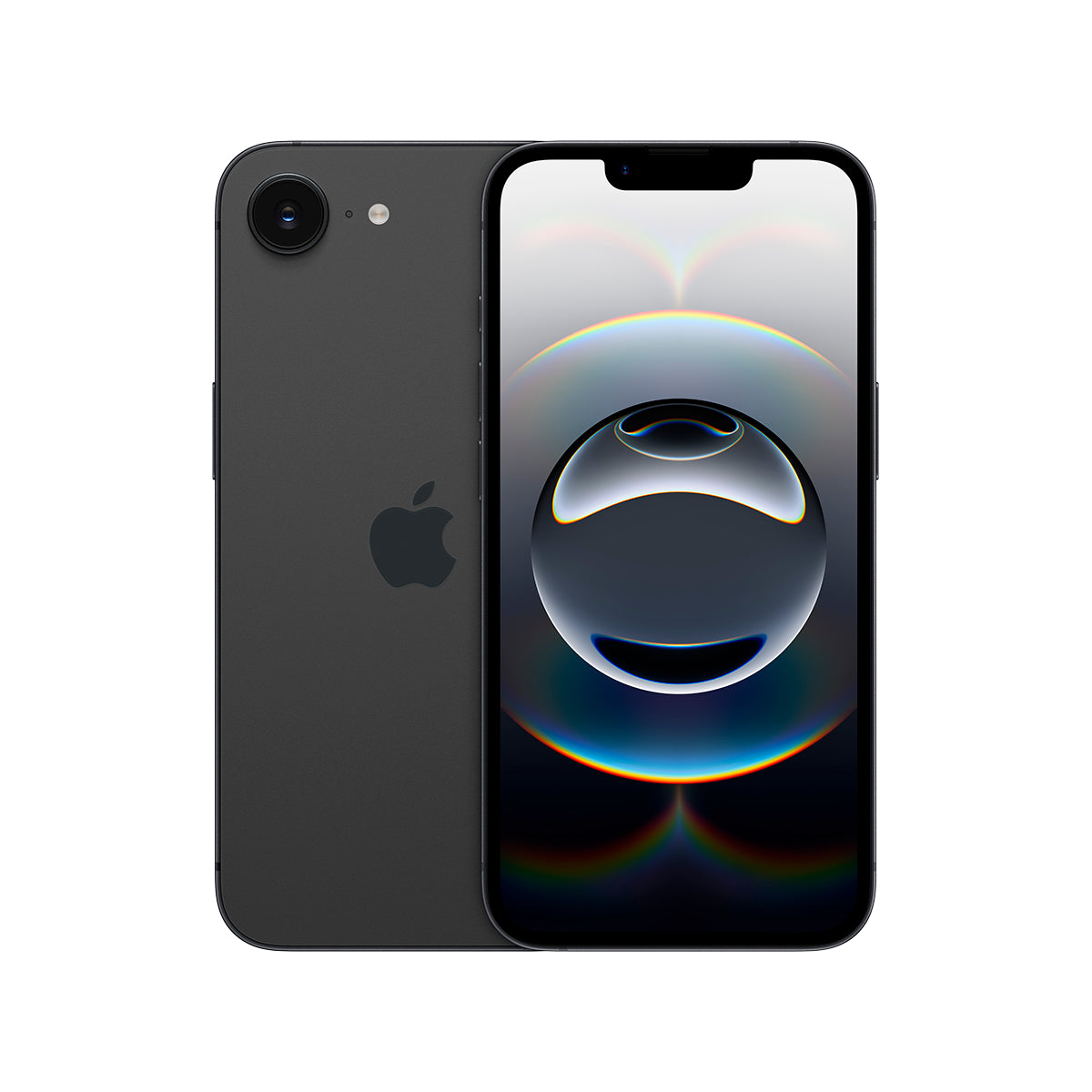 iPhone 16e 512GB Black Model A3409 w widoku 3D
